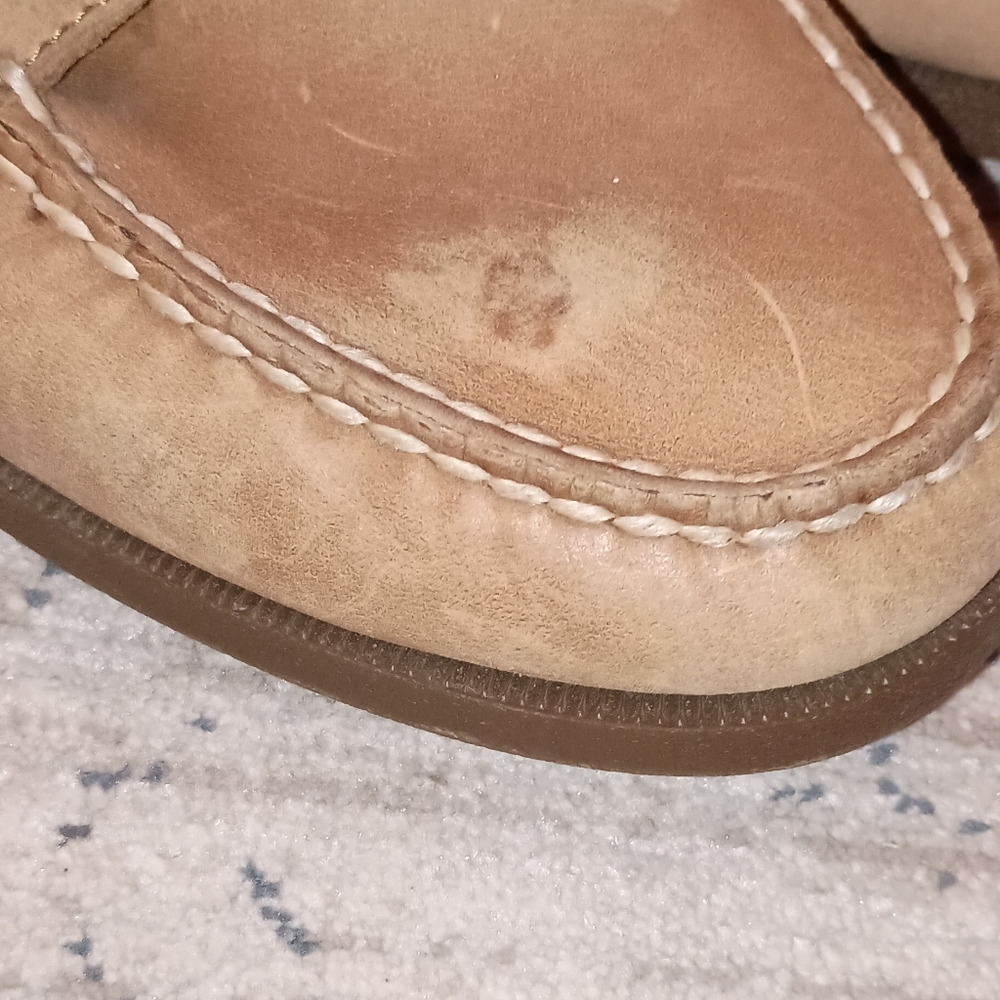 Sperry Brown Leather Lace Up Boat Shoes Men's Size 11.5 W - Picture 4 of 11